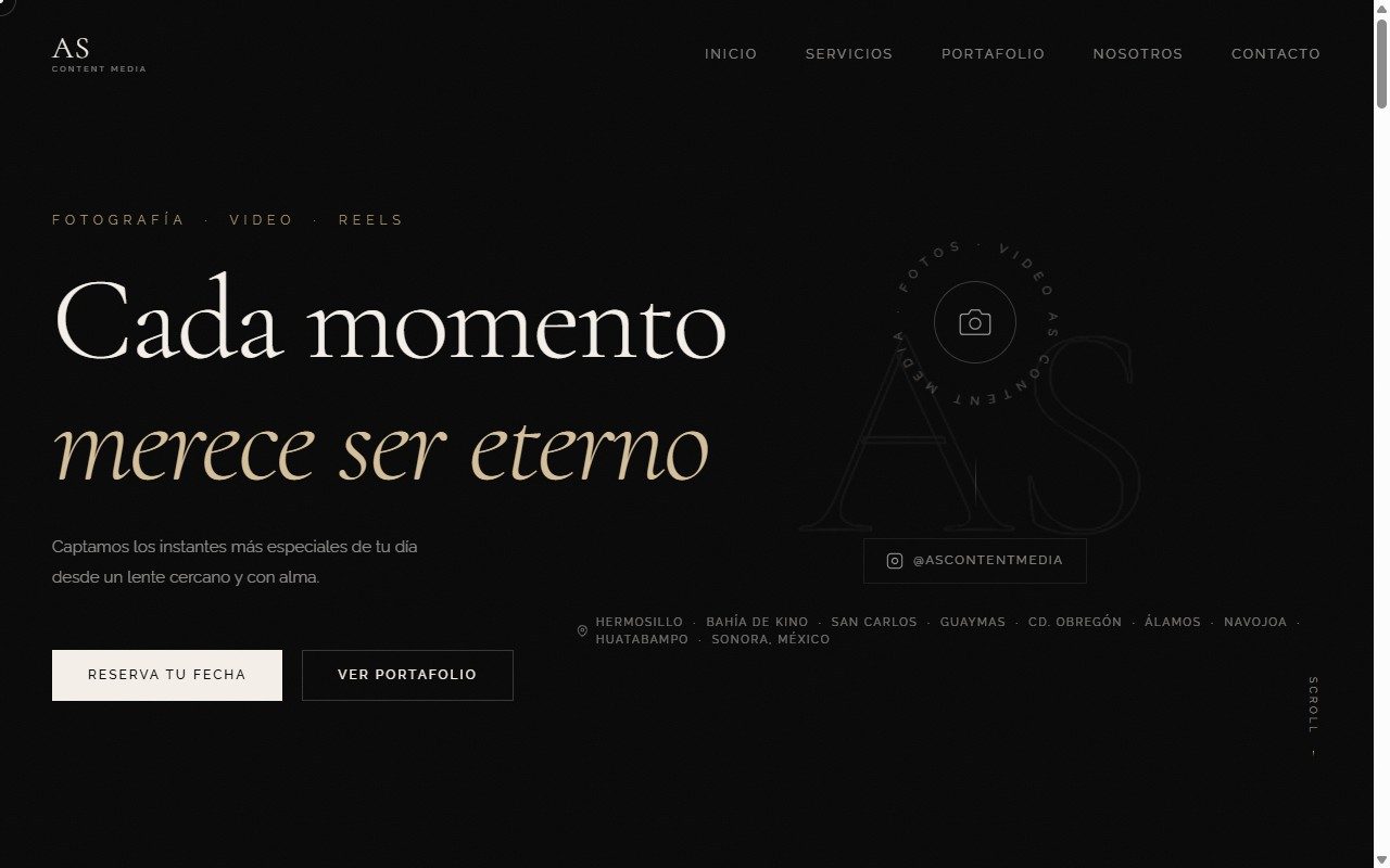 AS Content Media — fotografía de eventos en Sonora