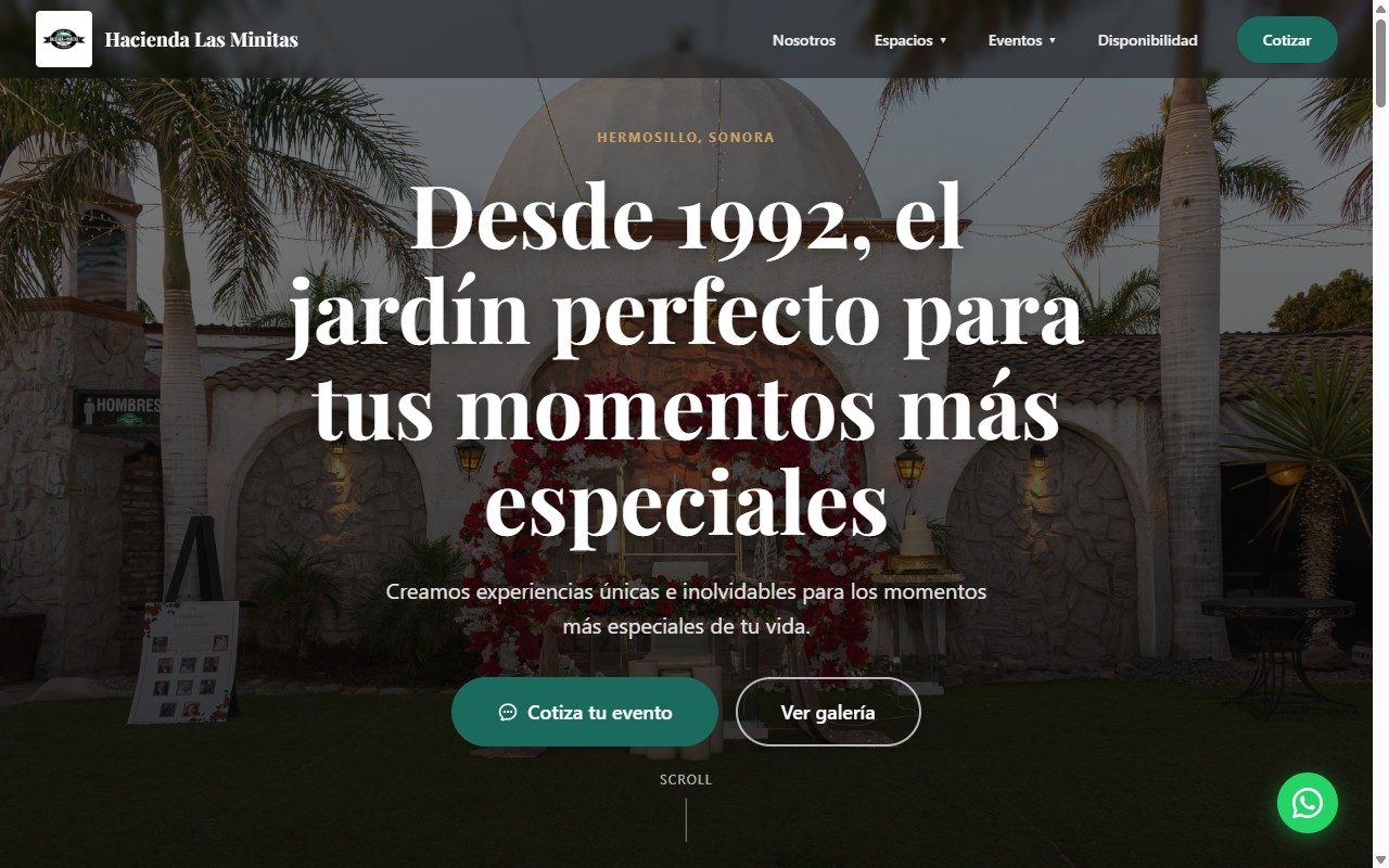Hacienda Las Minitas — salón de eventos en Sonora
